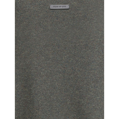 Black Fleece Wool Sweatshirt