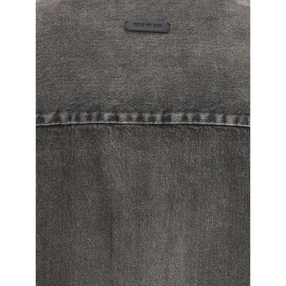 Black Denim Shirt