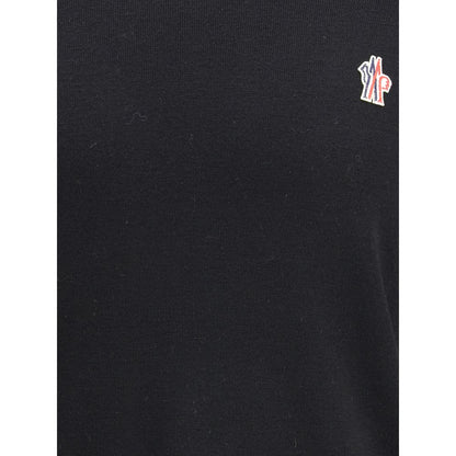 Black Polyamide Sweatshirt