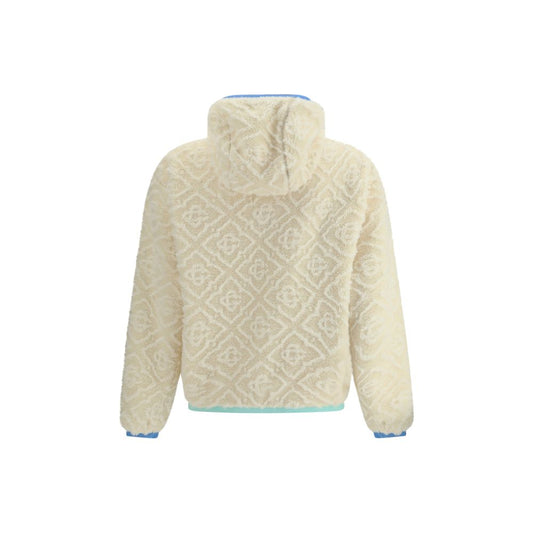 Cream Polyester Shell Jacket