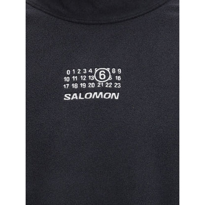 Black Polyester Sweatshirt