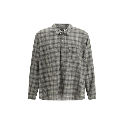 Multicolor Fleece Wool Pattern Shirt