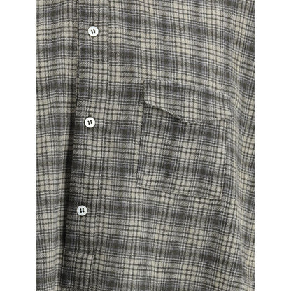 Multicolor Fleece Wool Pattern Shirt
