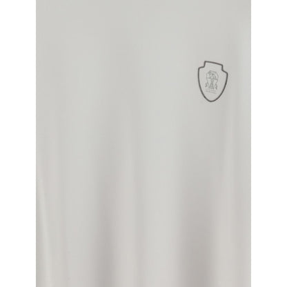 White Polyamide T-Shirt