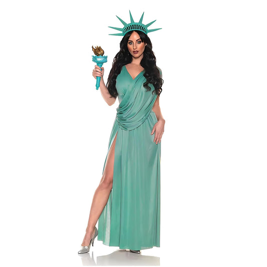 Statue Of Liberty Adult Women's Costume | Large
