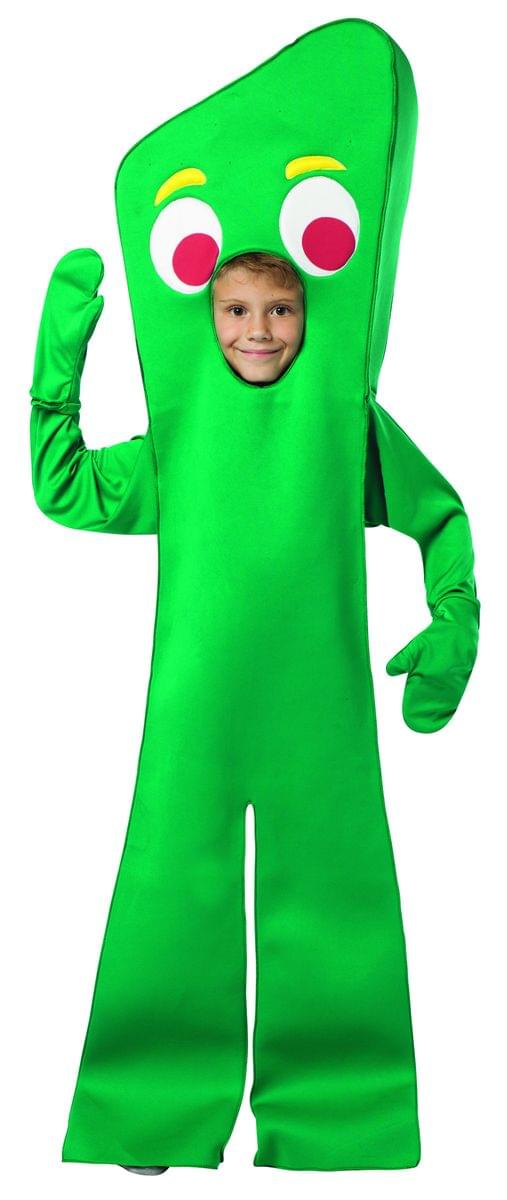 Gumby Open Face Costume Child Child 7-10