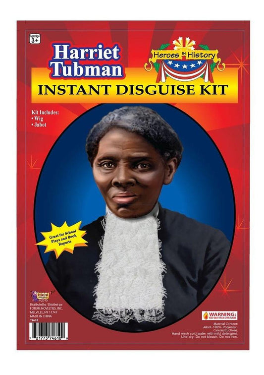 Harriet Tubman Heroes In History Instant Costume Kit One Size