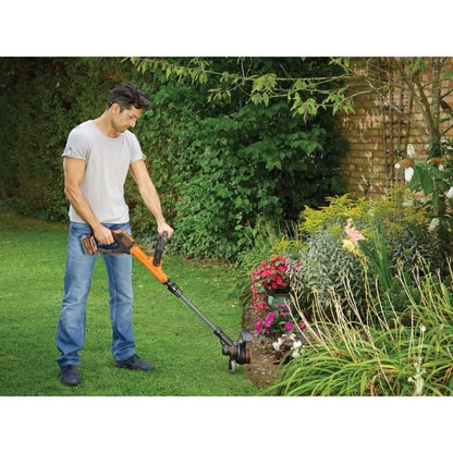 BLACK & DECKER POWERCOMMAND  18V LITHIUM Cordless 30cm String Trimmer - 4Ah - 1 battery - 1 spool of 10m 1.6mm line - 1 charger