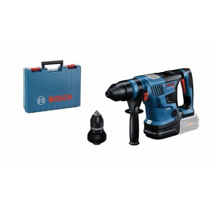 Cordless rotary hammer BOSCH PROFESSIONAL SDSPlus GBH 18V-34 FC, without battery + CoMo + Standard case