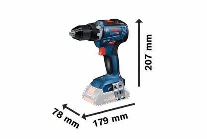 Drill Screwdriver BOSCH PROFESSIONAL GSR 18V-55 SOLO LBOXX