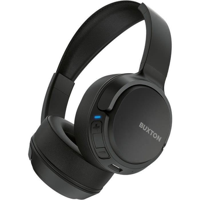 Wireless On-Ear Headphones - Buxton - BHP 7300 BLACK