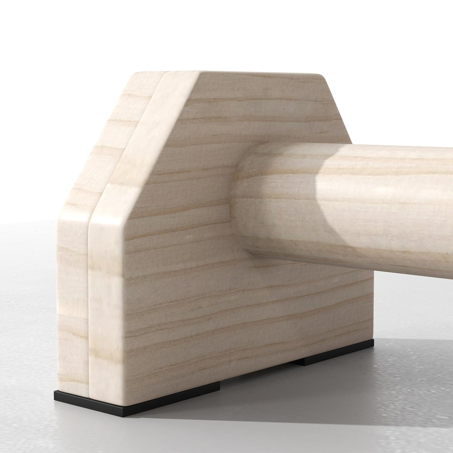 SPORTNOW Push Up Bars im 2er-Set, robust & rutschfest, bis 120 kg, Buchenholz, 30x13x10cm, Natur