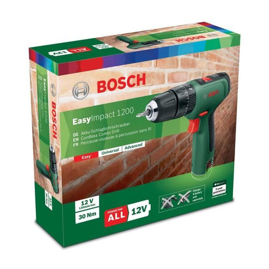 Bosch wireless percussion drill - Easyimppact 1200 (delivered without battery or charger)