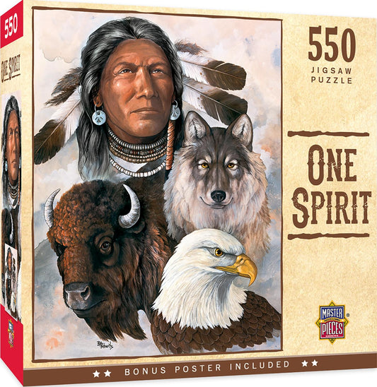 One Spirit 550 Piece Jigsaw Puzzle