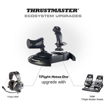 THRUSTMASTER T.Flight Hotas One Joystick PC Steering Wheel - 12 Wired Buttons - Microsoft Xbox One