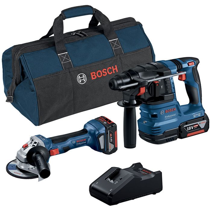 Hammer drill and grinder pack - Bosch - 0615A50037