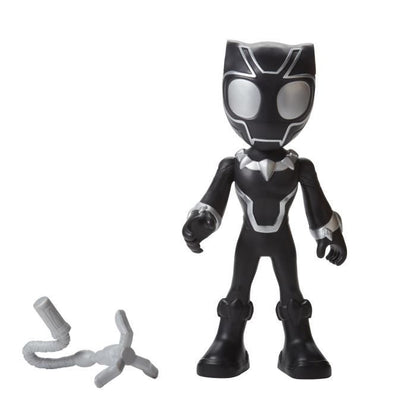 Spidey Black Panther 9-Inch Action Figure, Preschool Superhero Toy, Spidey and His Amazing Friends, Ages 3 and Up