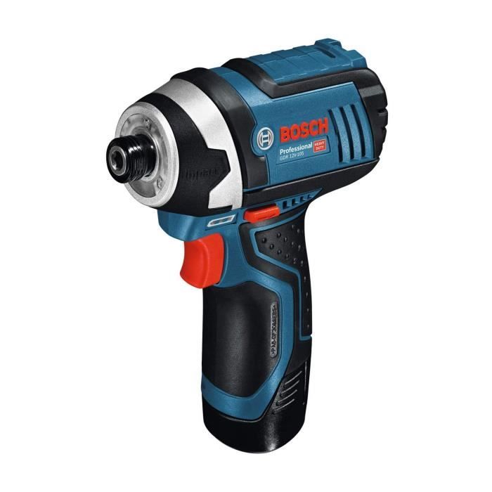 Bosch Professional GDR 12V-105 impact screwdriver + 2 2.0Ah batteries + LBOXX - 06019A6977
