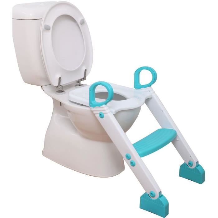 Toilet reducer - DREAMBABY - STEP-UP - Potty training seat - 2 adjustable levels - Aqua