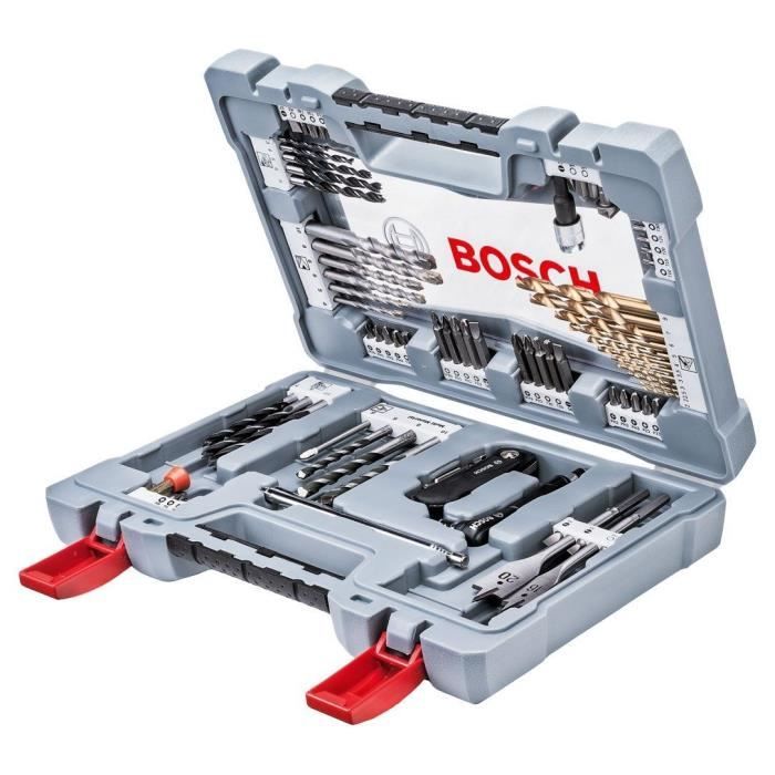 Premium drilling box - Vitting of 76 pcs- bosch