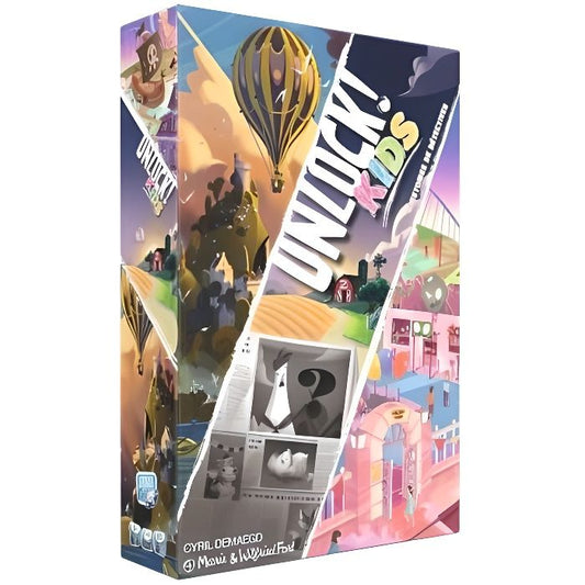 Unlock! Kids- Asmodee - Board game - Children game - Cooperative game - Escape game