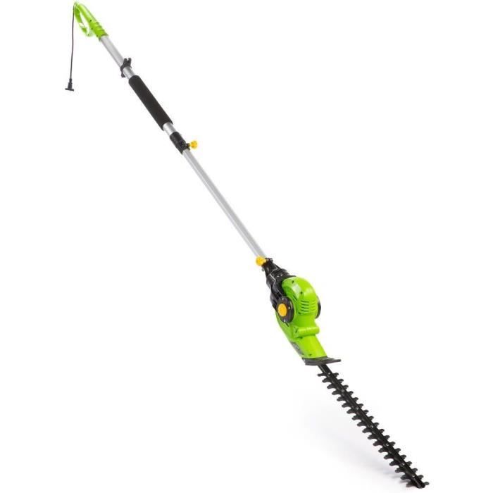 Electric hedge trimmer - Fieldmann - FZN 6005-E - 450 W - 46 cm - Telescopic handle 190-250 cm