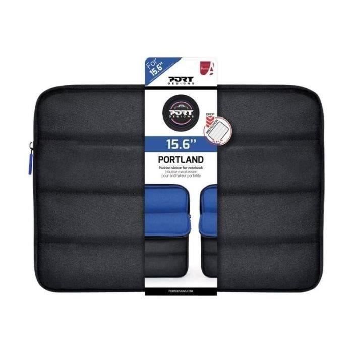 Laptop sleeve - PORT DESIGNS - Portland - 15 - Black