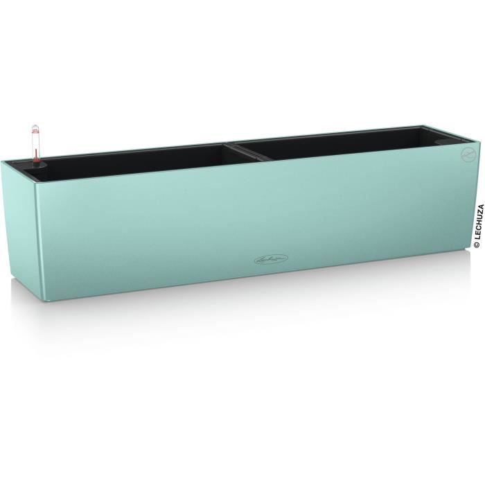 Jardiniere - Balconera Color 80 - Complete kit - Pastel green - 12 L - LECHUZA