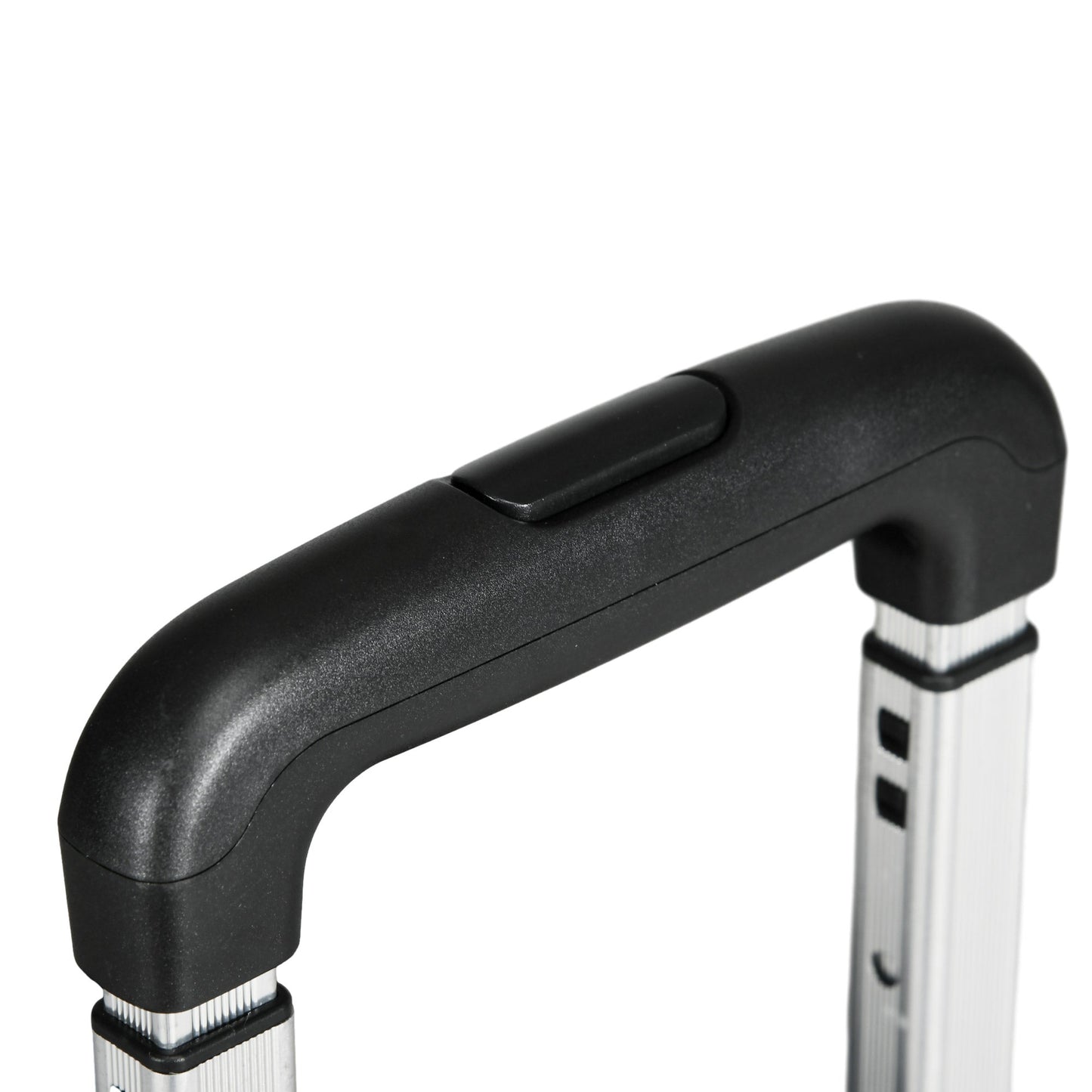 HOMCOM Einkaufswagen Einkaufstrolley, Treppensteiger, klappbar, Teleskopgriff, bis max. 65 Kilo belastbar, Schwarz