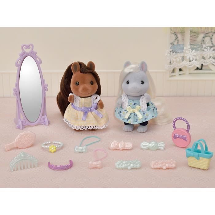 Sylvanian Families - The pony friends and their styling kits