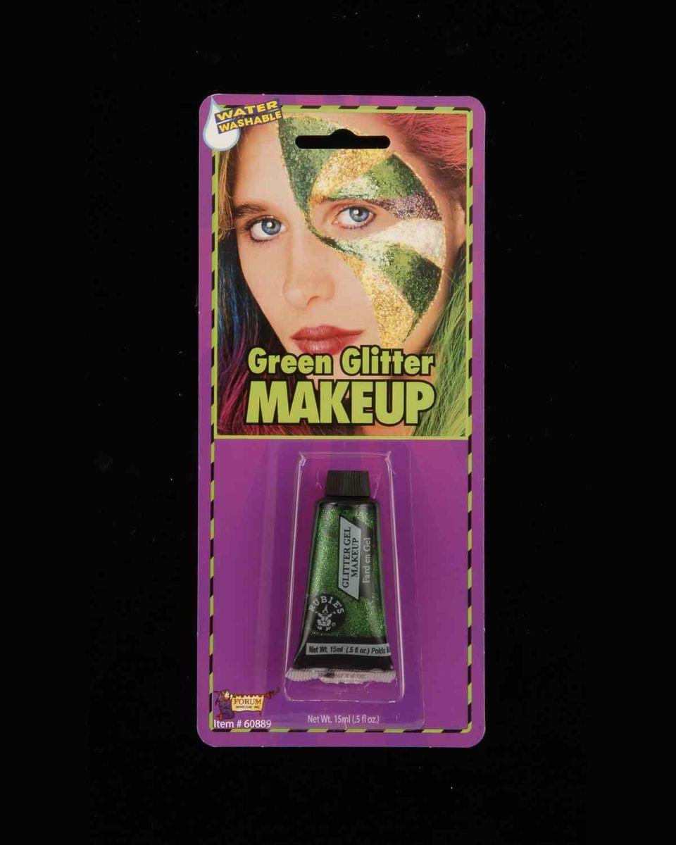 St. Patrick's Green Glitter Costume Makeup Gel One Size