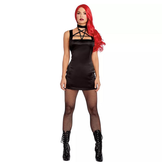 Pentagram Women's Costume Dress | Large
