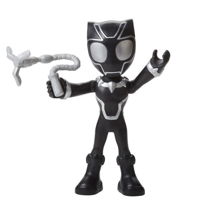 Spidey Black Panther 9-Inch Action Figure, Preschool Superhero Toy, Spidey and His Amazing Friends, Ages 3 and Up