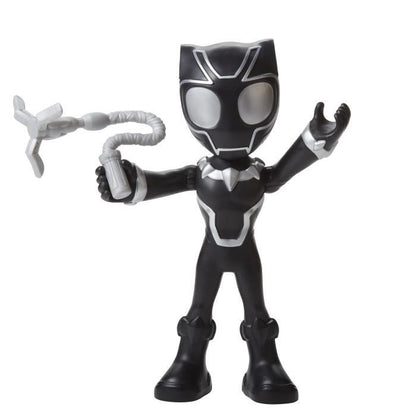 Spidey Black Panther 9-Inch Action Figure, Preschool Superhero Toy, Spidey and His Amazing Friends, Ages 3 and Up